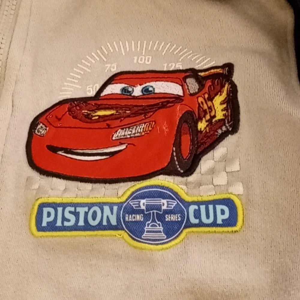 Disney Cars Lightning McQueen Hoodie Jacket - Picture 5 of 5